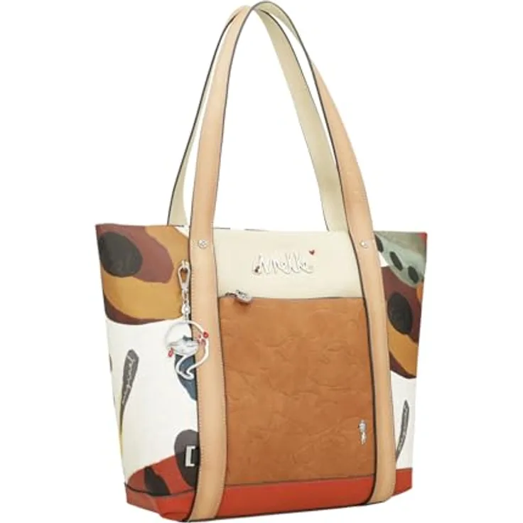 Anekke Shopper Tasche 44 cm, mehrfarbig, 100% Polyurethan, 44 x 16 x 33 cm