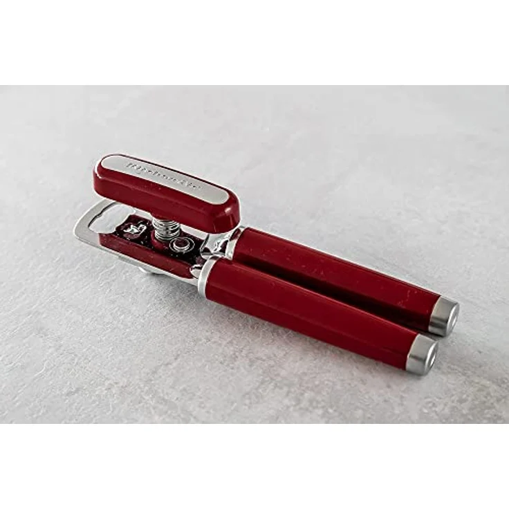 KitchenAid Klassischer Multifunktions-Dosenöffner/Flaschenöffner, 21 cm, Empire Red – Bild 4