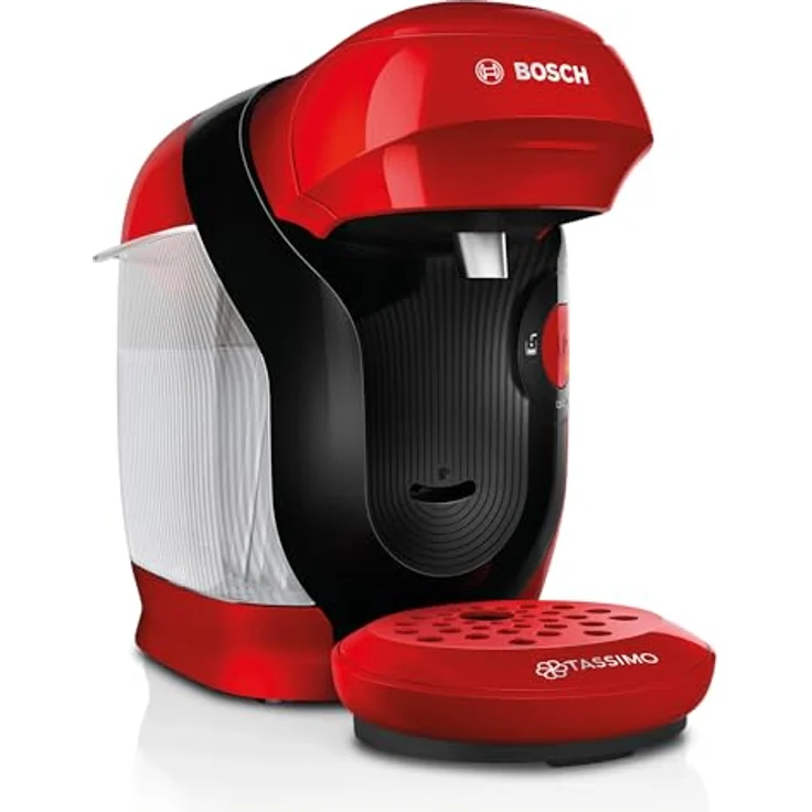 Bosch TAS113E Tassimo-Kapselmaschine, Große Getränkevielfalt, INTELLIBREW-Technologie, kompakte Gerätemaße, Farbvielfalt – Bild 2
