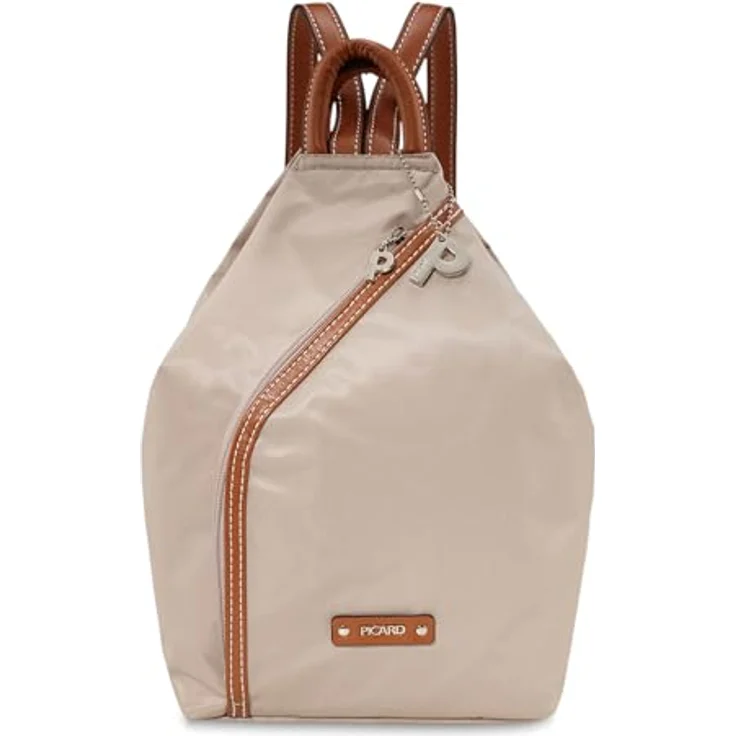Picard Sonja Rucksack, 31 cm, 100% Nylon, beige, Maße 29 cm x 9 cm x 31 cm – Bild 7