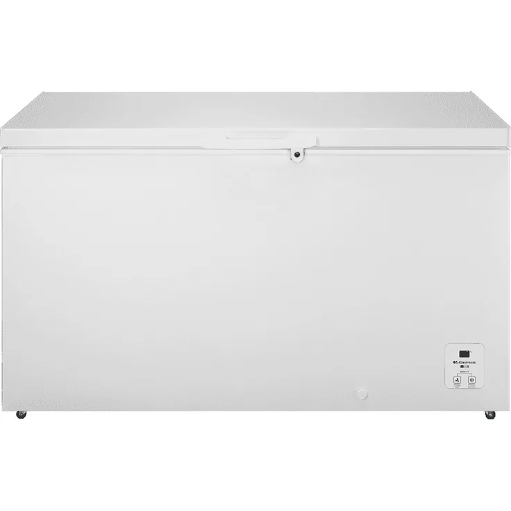 Hisense FT546D4AWLYE, freistehender Gefrierschrank mit 420 Litern, Energieeffizienzklasse E, Abtauautomatik und LED-Beleuchtung