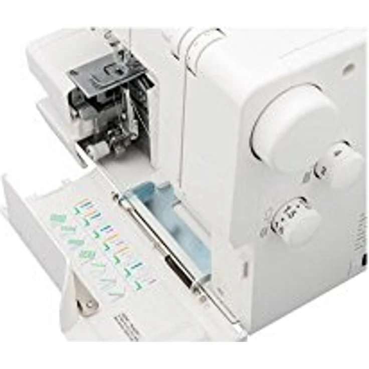 Janome Cover Pro 2000CPX Coverlock-Nähmaschine, weiß – Bild 2