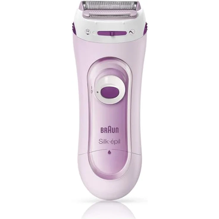 Braun Silk-épil 5-100, Epilierer und Damenrasierer für Arme, Achseln und Bikinizone, abgerundeter Kopf für einfache Anwendung – Bild 2