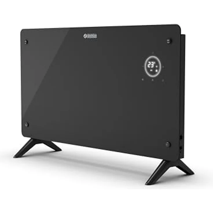Olimpia Splendid 99238 Caleo Glass WiFi - Heizkonvektor 2.000 W, Wand- oder Bodenmontage, heizt 60 m³