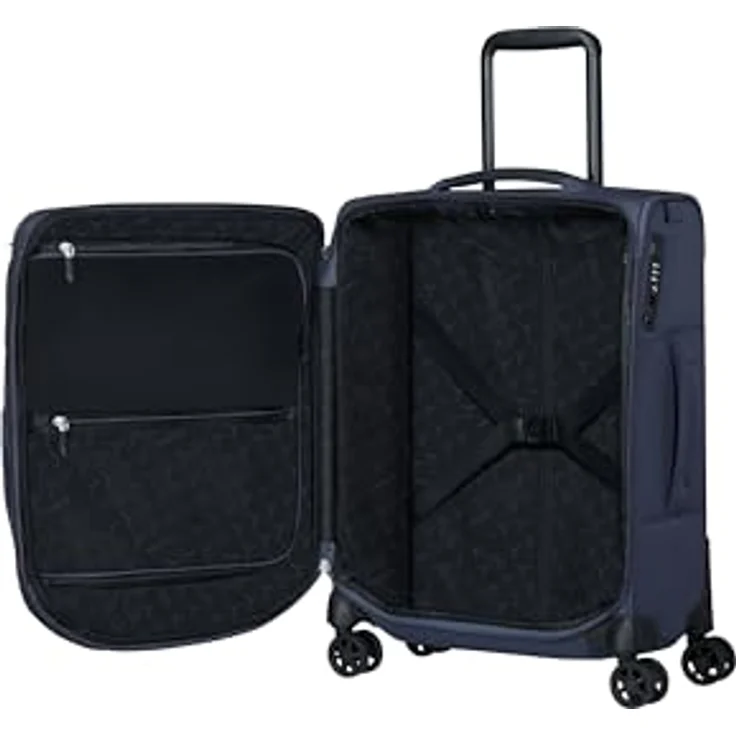 Samsonite Spark SNG, Handgepäck Koffer 55 x 40 x 23 cm, erweiterbar, 48/55L, Kunststoff, Blau (Midnight Blue) – Bild 5