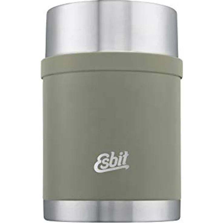 Esbit Sculptor Thermobehälter für Essen, Edelstahl, BPA-Frei, Schwarz, Silber &mehr, 750ml & 1000ml, Speisegefäß für warme und kalte Speisen, für Suppen und Salate, Isolierbehälter für Schule & Arbeit – Bild 2