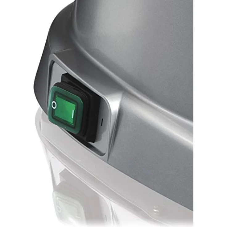 Proctor Silex® Elektrischer Zitrusentsafter, 3 Edelstahlkegel, abnehmbarer Spritzschutz, beleuchteter Ein-/Ausschalter, für Gläser bis 15 cm – Bild 5