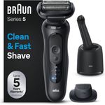 Braun Elektrorasierer Series 5 52-N7200cc, Wasserdichter Folienrasierer mit Präzisionstrimmer