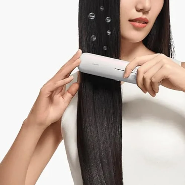 Xiaomi ECO System, Glätteisen mit Akkubetrieb, 200 °C max. Temperatur, inkl. Haarglättungsbürste und Aufbewahrungstasche – Bild 3