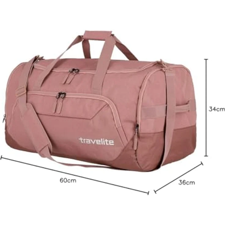 travelite Kick Off Reisetasche, 60 cm, rose – Bild 6