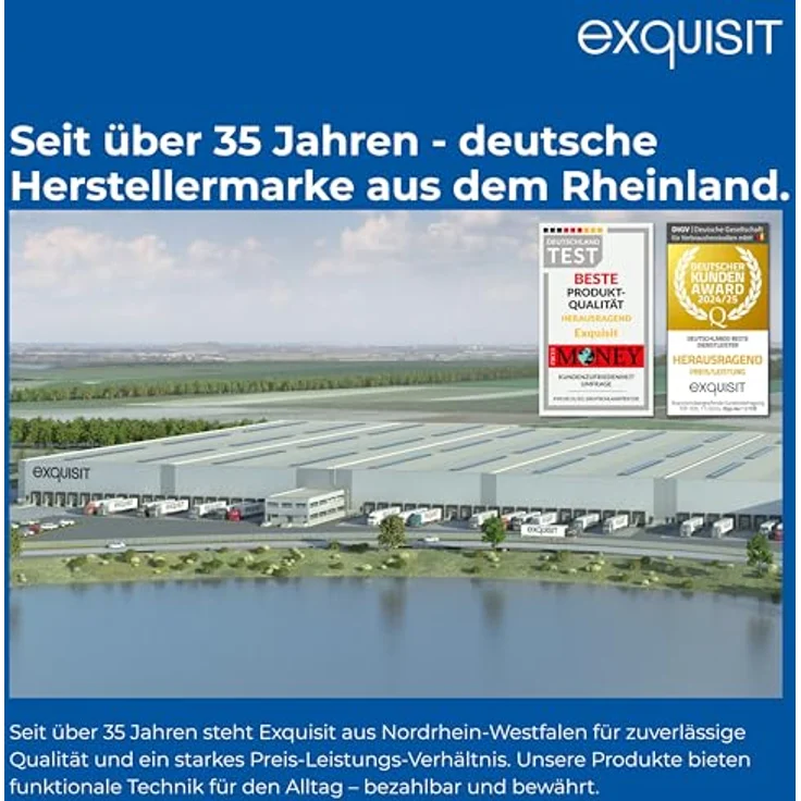 Exquisit EGSP56312-E-030E Einbau-Geschirrspüler, 12 Maßgedecke, 49 dB(A), Startzeitvorwahl, Aquastop, höhenverstellbarer Geschirrkorb, silber – Bild 5