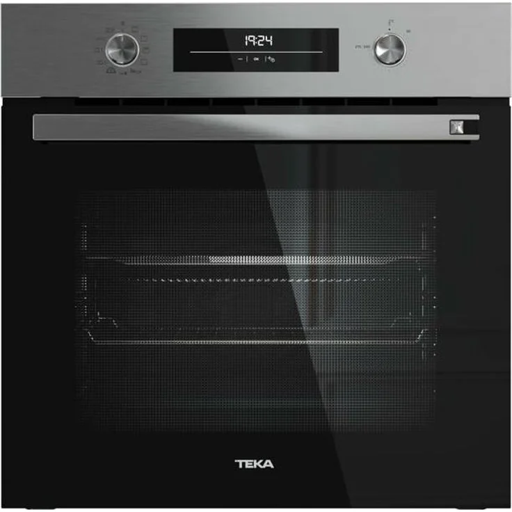 Teka NEO HSB 6466 P SS, Einbaubackofen mit 70 l Kapazität, hydrolytischer und pyrolytischer Selbstreinigung, silber, 50 - 275 °C