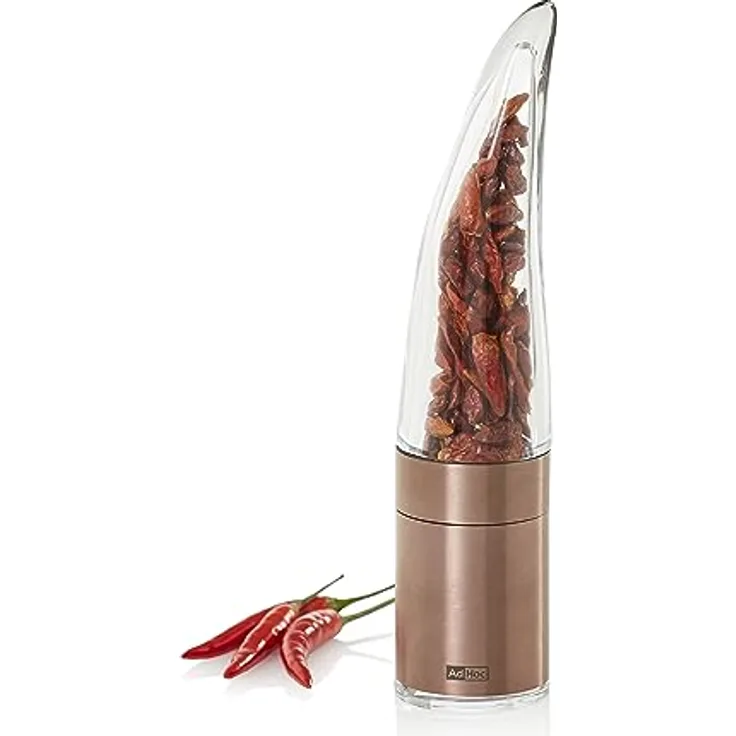AdHoc MP203 Chilimühle Pepe | messerscharfer Chilischneider mit original SchneidWerk und Aromaschutz | exklusives Modell 2023 Kräuter- und Gewürzschneider