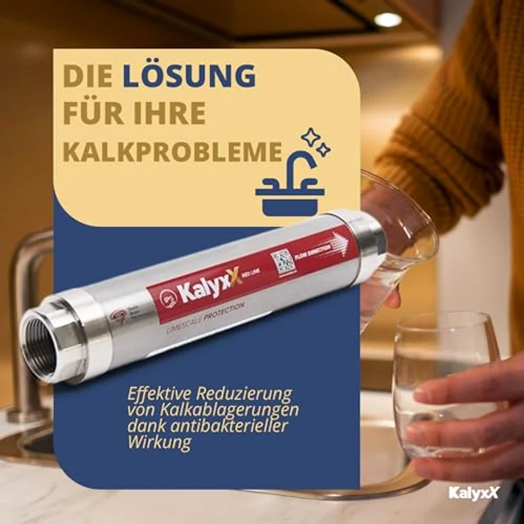 SAT IPS Kalyxx RedLine Wasserenthärter G 1", patentierte TGP-Technologie zur Kalkreduktion ohne Chemikalien – Bild 3