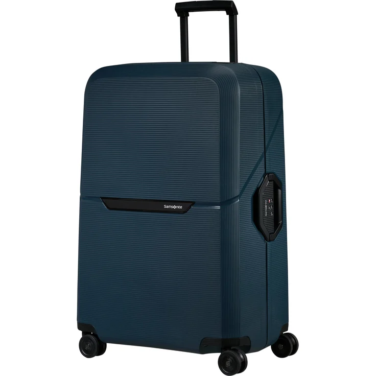 Samsonite Magnum Eco Koffer, Blau, 104 l, nachhaltig hergestellt aus recycelten Abfällen – Bild 1