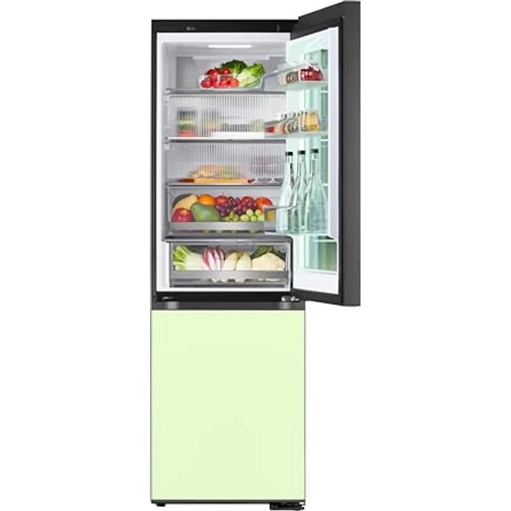 LG GBG719MDNN, Klasse D, 352 L, MoodUp Kühl-Gefrierkombination mit InstaView, indivuell einstellbarer Farbänderungen, Musik Kollektion, LCD Display, Total No-Frost, Kompressor mit 10 Jahren Garantie – Bild 2