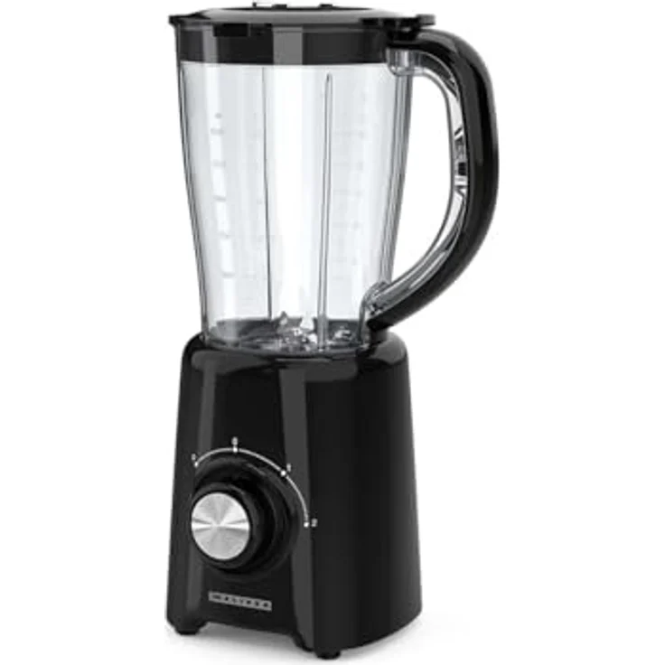 MELISSA Standmixer 800 W, 1,5 Liter, 2 Geschwindigkeiten + Pulse, 4 Edelstahlklingen, Kunststoffbehälter – Bild 7
