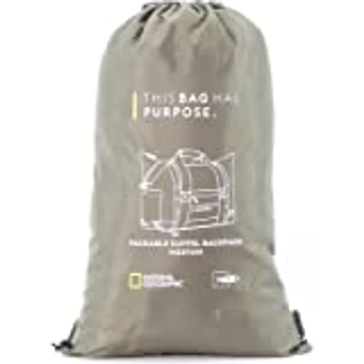 NATIONAL GEOGRAPHIC Umhängetasche Pathway, faltbar aus recyceltem Polyester mit großer Kapazität – Bild 9