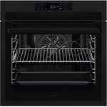 AEG BPE748380T Elektrischer Multifunktionsofen, pyrolytisch, integrierbar, Serie 8000, 16 Funktionen, Thermosonde, TFT-Display, WiFi, 71 l Kapazität, Schwarz, Klasse A++