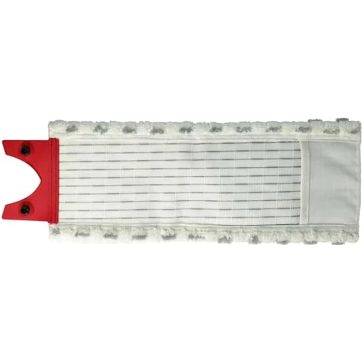 vhbw 10x Wischbezug kompatibel mit Vileda 1-2 Spray Wischmopp - Ersatzkopf, Mikrofaser Grau Weiß - Preisvergleich – Bild 2