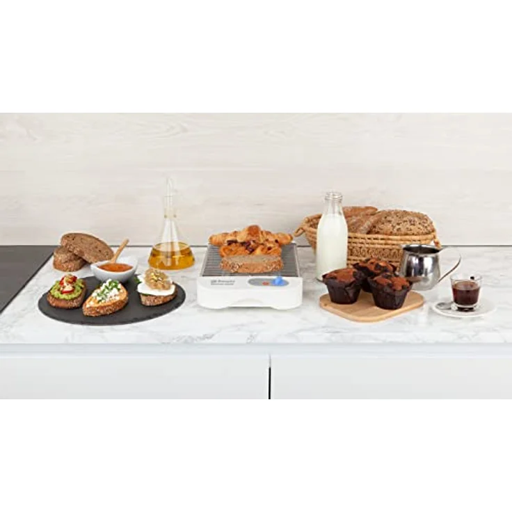 Orbegozo TO1010 Brötchentoaster, 600 W, für verschiedene Brot- und Brötchenarten sowie Gebäckteilchen, Krümelschublade – Bild 6