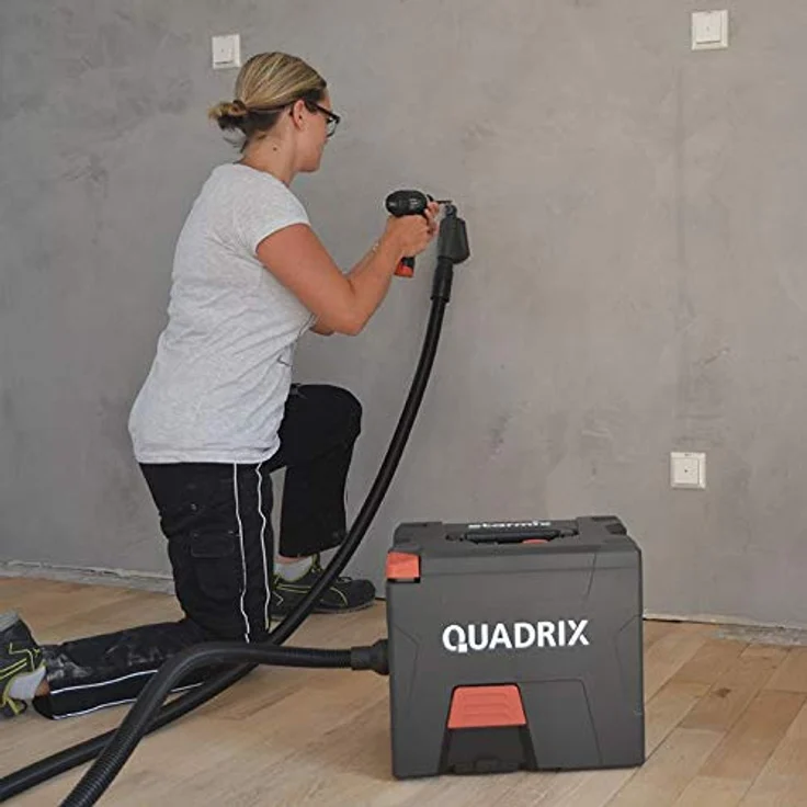 Starmix Akkusauger Quadrix L 18V (ohne Akkupack/Ladegerät), Leichter und kompakter Sauger für mobilen Einsatz (18 V, 7,5 L) – Bild 4