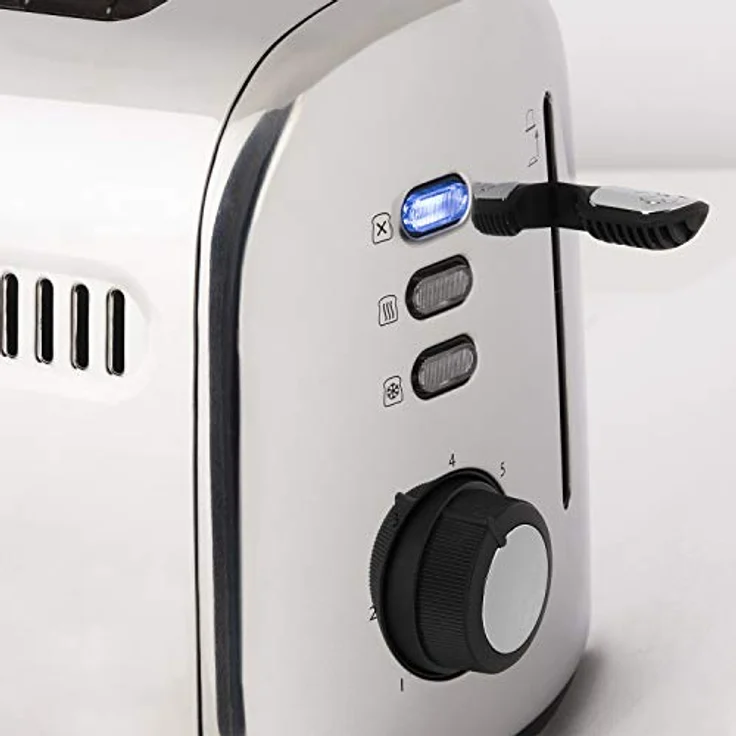 H.KOENIG TOS9 Toaster 2 Scheiben, Edelstahl – Bild 3