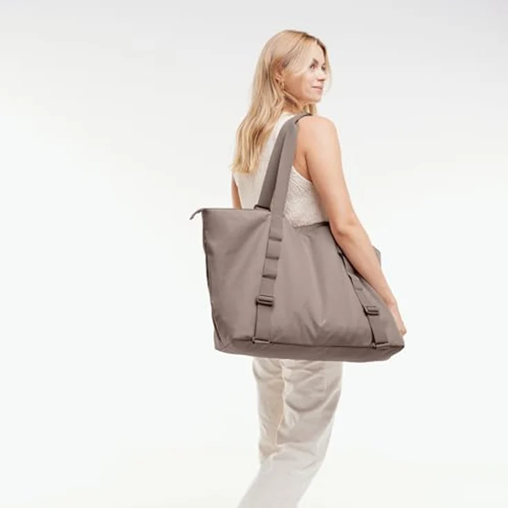 Got Bag Shopper Tote Bag Large, Monochrome Oyster, 65 cm breit, 40 cm hoch, 20 cm tief – Bild 6