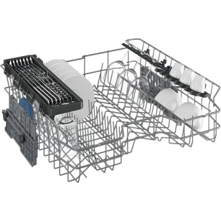 BEKO BDSN16O44W, teilintegrierbarer Geschirrspüler mit 14 Maßgedecken, 44 dB (A), SelfDry-Funktion und höhenverstellbarem Oberkorb – Bild 9