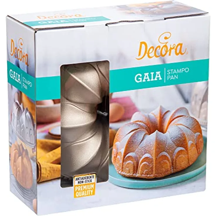 DECORA 0080112 ALUMINIUM DRUCKGUSS BACKFORM Ø 24 X 10 H GAIA