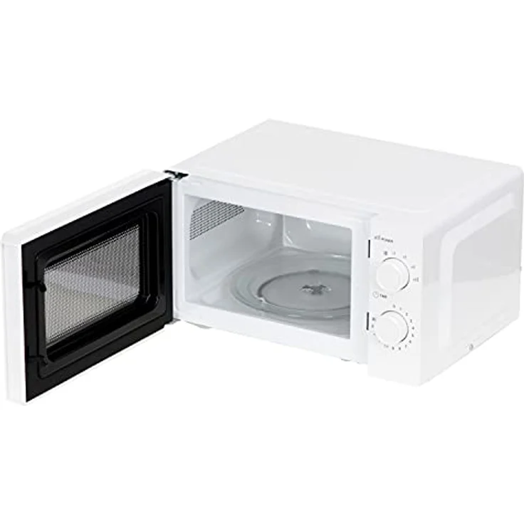 JUNG ADLER AD6205 Mikrowelle Klein, 20 L Garraum, Kompakte Mini Mikrowellengerät, 30 Min Timer, Auftaufunktion, 700W, 5 Stufen, Platzsparend, Mechanische Steuerung, 44,6 x 34 x 24,3 cm – Bild 4