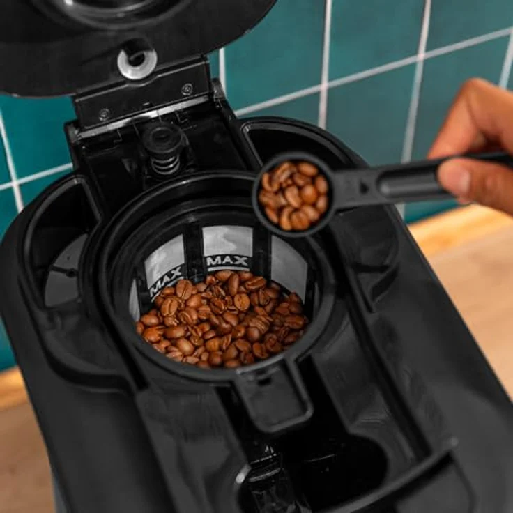 Cecotec Coffee 66 Grind & Drop, Edelstahl Tropfkaffeemaschine mit 1086 W, 12 Tassen, Extremearoma-Technologie, digitale Steuerung, automatische Abschaltung – Bild 5
