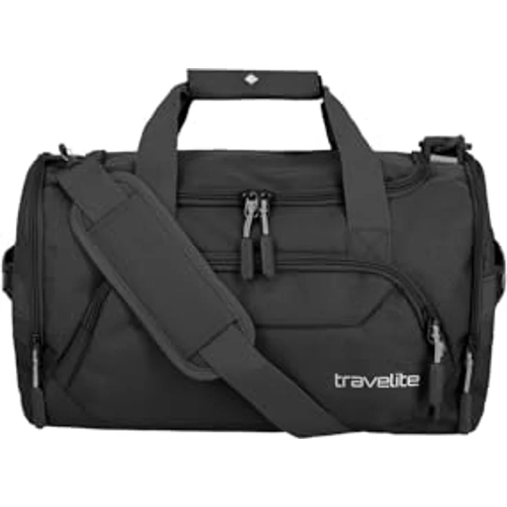 Travelite Kick Off Weekender Reisetasche S, 40 cm, schwarz, 100% Polyester – Bild 2