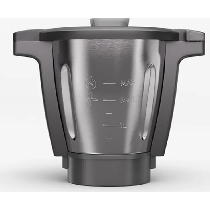 Klarstein Keramik-Rührschüssel für Küchenmaschine, 4,7 Liter, 1700W, mit Fleischwolf