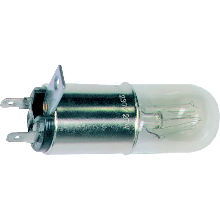 VIOKS Lampe für Mikrowelle, 25W, 220-240V, 2x4,8 mm AMP, passend wie Whirlpool 481913488176