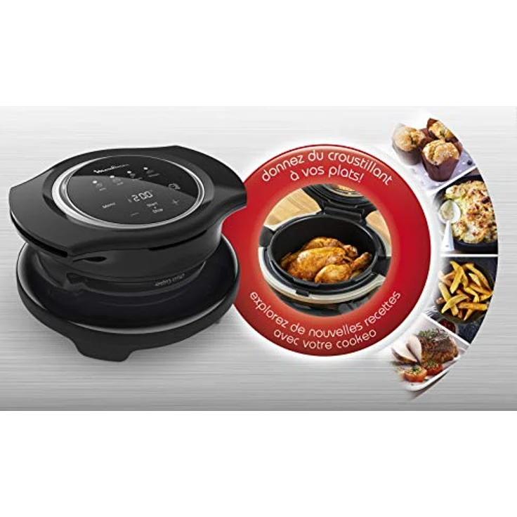 Moulinex Extra Crisp EZ1508, Fritteuse, Schwarz – Bild 15