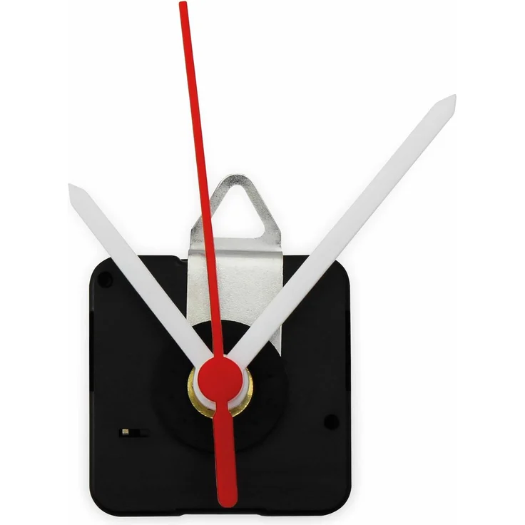 McPower Wanduhr MCPOWER Quarz-Uhrwerk CQ-5001, geräuschlos und schleichend, mit Zeigersatz