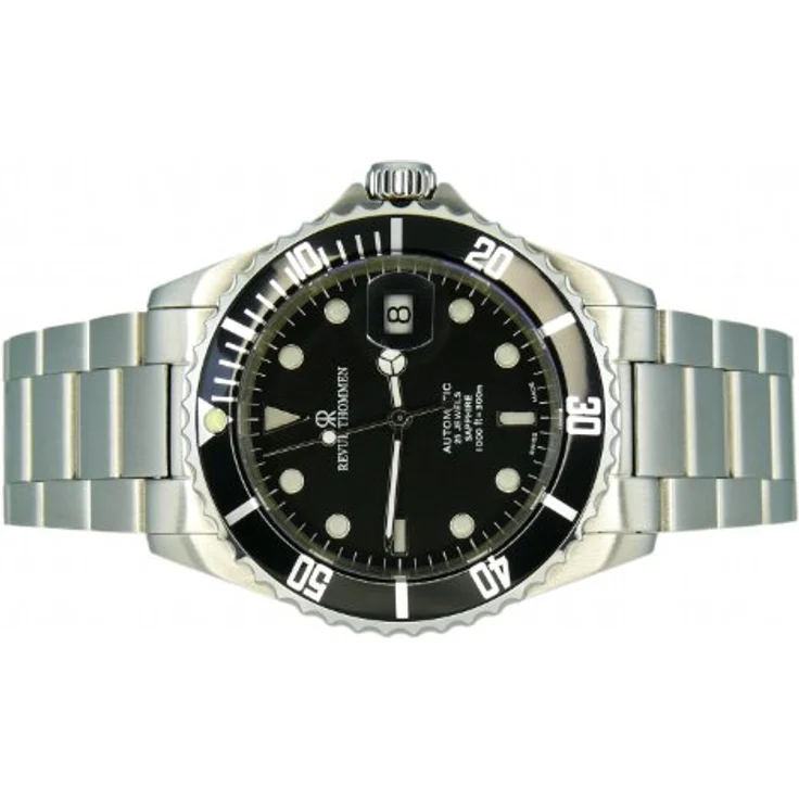 Revue Thommen Herren Uhr Analog Automatik XL Diver 17571.2137 Edelstahl – Bild 3