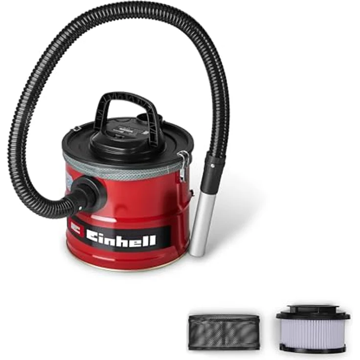 Einhell TC-AV 1830 D, Aschesauger mit 18l Behälter, 800 Watt, Faltenfilter und Blasfunktion – Bild 1