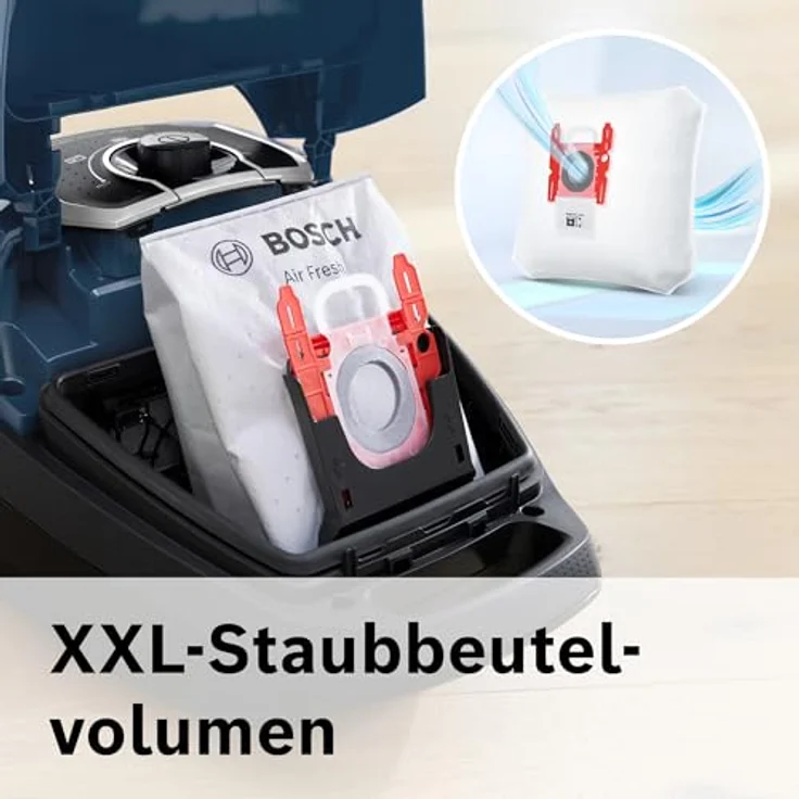 BOSCH Bodenstaubsauger BGL8XPER, PowerProtect System für langanhaltend starke Leistung, blau – Bild 12