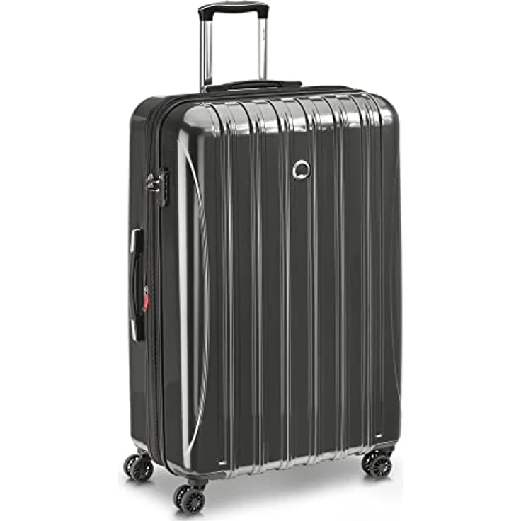 Delsey Paris Helium Aero Hardside erweiterbares Gepäck mit Spinnrollen, Gebürstete Anthrazit, Checked-Large 29 Inch, Helium Aero Hardside erweiterbares Gepäck mit Spinner-Rädern. – Bild 5