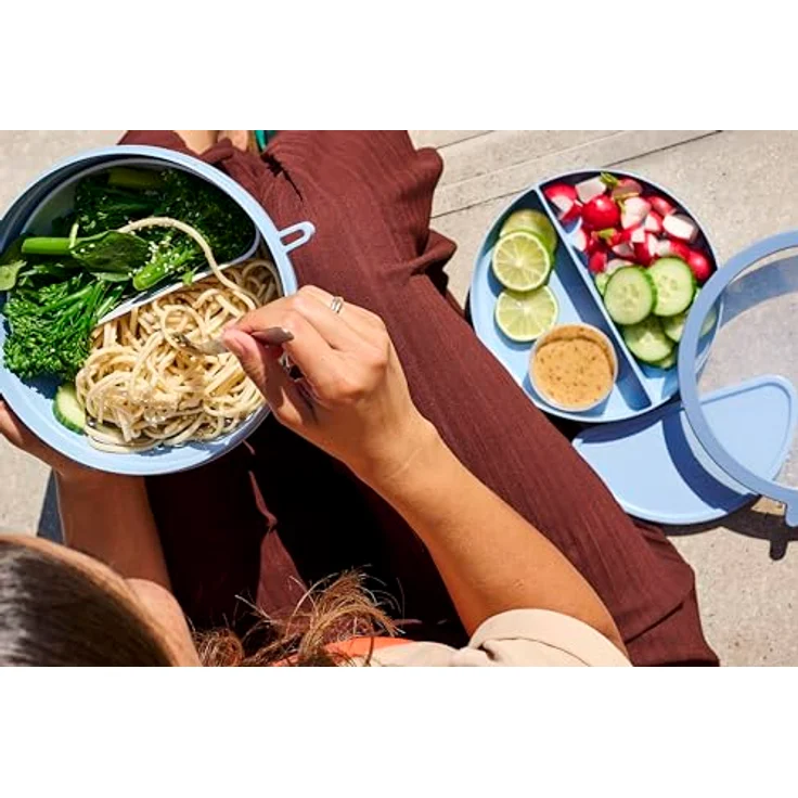 Mepal Vita, Lunchbox, Blau - Bento-Lunchbowl, 1,5 l, luft- und auslaufsicher – Bild 2