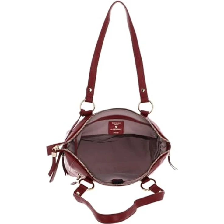 Picard Java Shopper, Handtasche aus genarbtem Nappaleder, 33 x 12.5 x 24 cm, rot – Bild 5