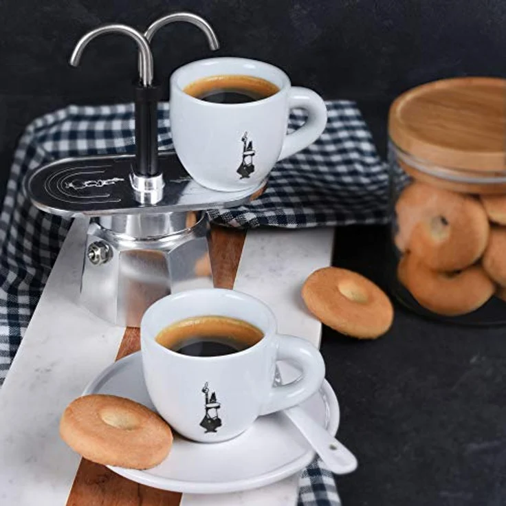 Bialetti MINI EXPRESS R 2 Tassen Espressokocher, 90 ml, schwarz – Bild 4
