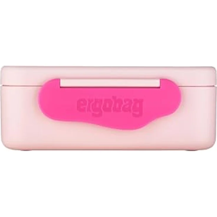 ergobag Lunchbox Brotdose Tritan mit Trennfach für Obst und Gemüse, 1-tlg., BPA-frei, robust, spülmaschinenfest – Bild 2