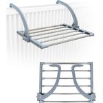 OTTO Heizungs- und Balkonwäschetrockner Heizkörper Wäschetrockner 32x47x21 cm Edelstahl, Wand-Trockner Edelstahl mit bis zu 15 kg Tragfähigkeit