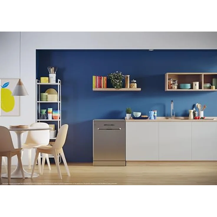 Candy CF 3E9E0X, Freistehender Geschirrspüler für 13 Maßgedecke, Edelstahl, Energieeffizienzklasse E, 49 dB, mit Maxi TUB Technologie und vielseitigen Programmen – Bild 6
