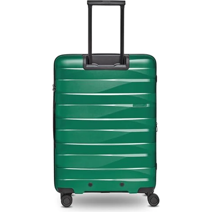 Bergpfeil Koffer-Set 3-teilig | Polypropylen-Material, Dehnfalte, Doppelrollen & TSA-Schloss | Blau (Travel) – Bild 3