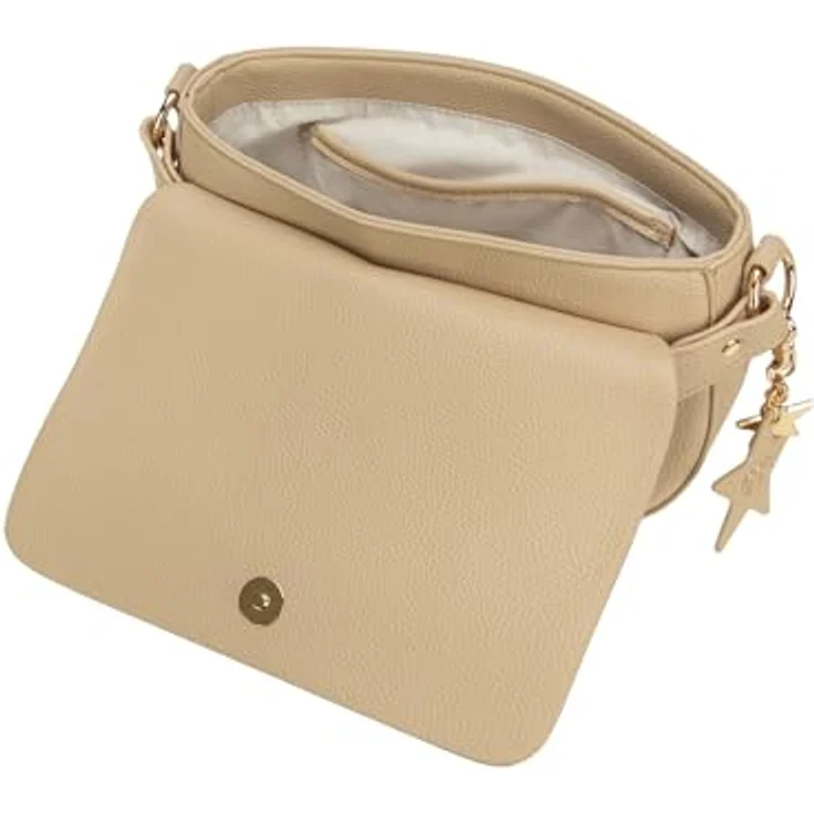 Joop! Jeans Salve Handtasche, 24 cm, gelb, 100% Polyurethan – Bild 6