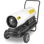 TROTEC Diesel Heizkanone IDE 60 D – Heizleistung 60 kW – Ölheizgebläse Luftmenge 1100 m³/h – Baustellenheizer